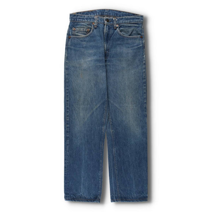 1980'S Levi's 505-0217 Late 66 Tapered Denim Pants, Made in USA, Men's W31 (approx.), Vintage cotton blue type Vintage Second Hand