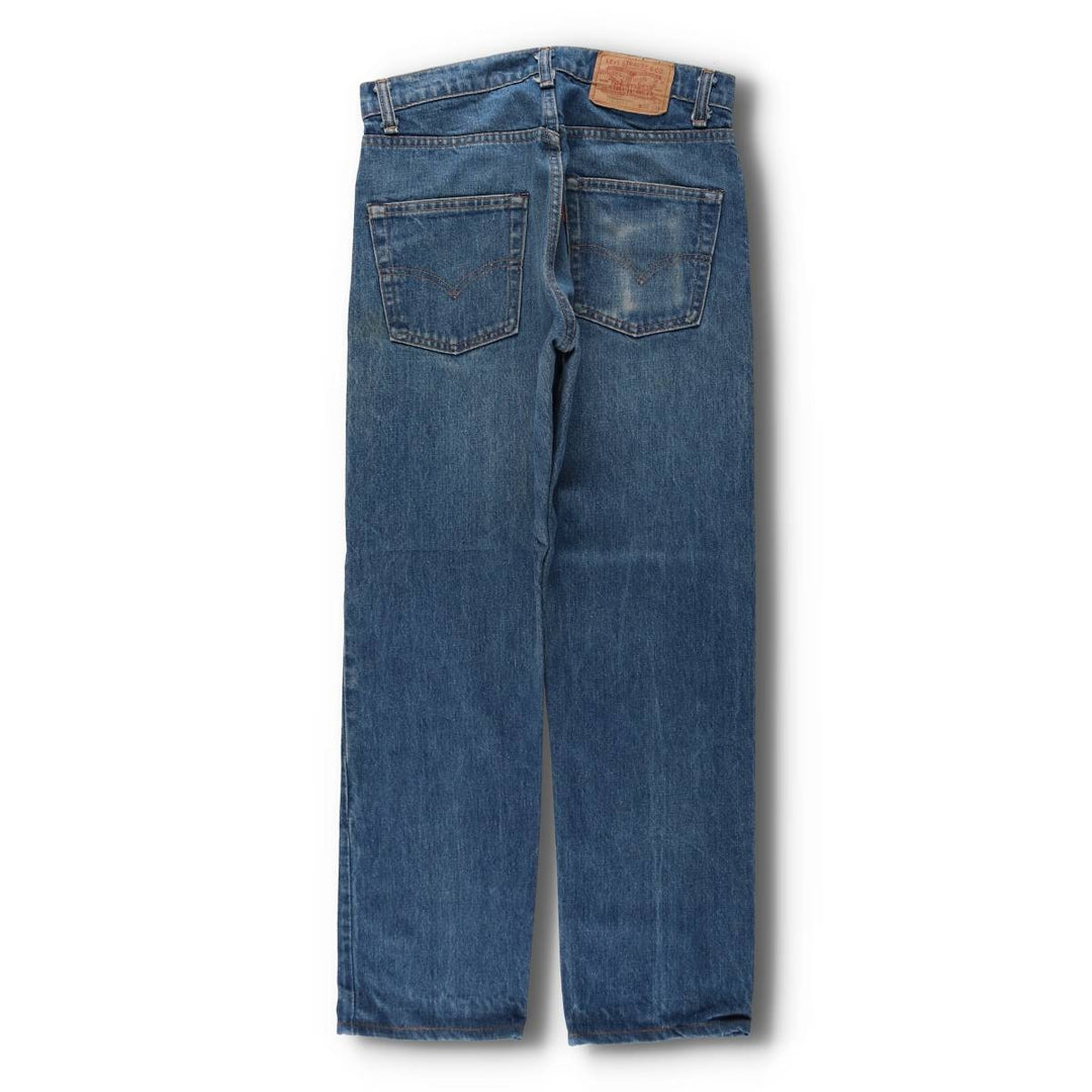 1980'S Levi's 505-0217 Late 66 Tapered Denim Pants, Made in USA, Men's W31 (approx.), Vintage cotton blue type Vintage Second Hand