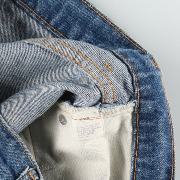 1980'S Levi's 505-0217 Late 66 Tapered Denim Pants, Made in USA, Men's W31 (approx.), Vintage cotton blue type Vintage Second Hand