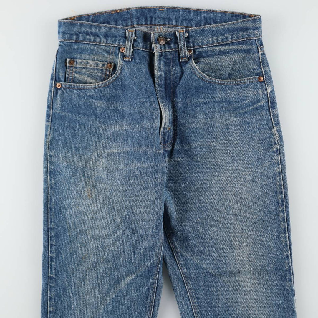 1980'S Levi's 505-0217 Late 66 Tapered Denim Pants, Made in USA, Men's W31 (approx.), Vintage cotton blue type Vintage Second Hand