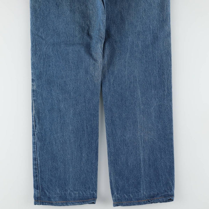 1980'S Levi's 505-0217 Late 66 Tapered Denim Pants, Made in USA, Men's W31 (approx.), Vintage cotton blue type Vintage Second Hand