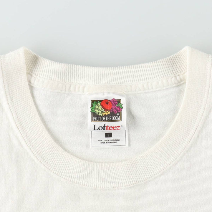 2000'S Fruit of the Loom PIXAR Toy Story 2 Character Print T-Shirt (Men's Size L) cotton white type Vintage Second Hand