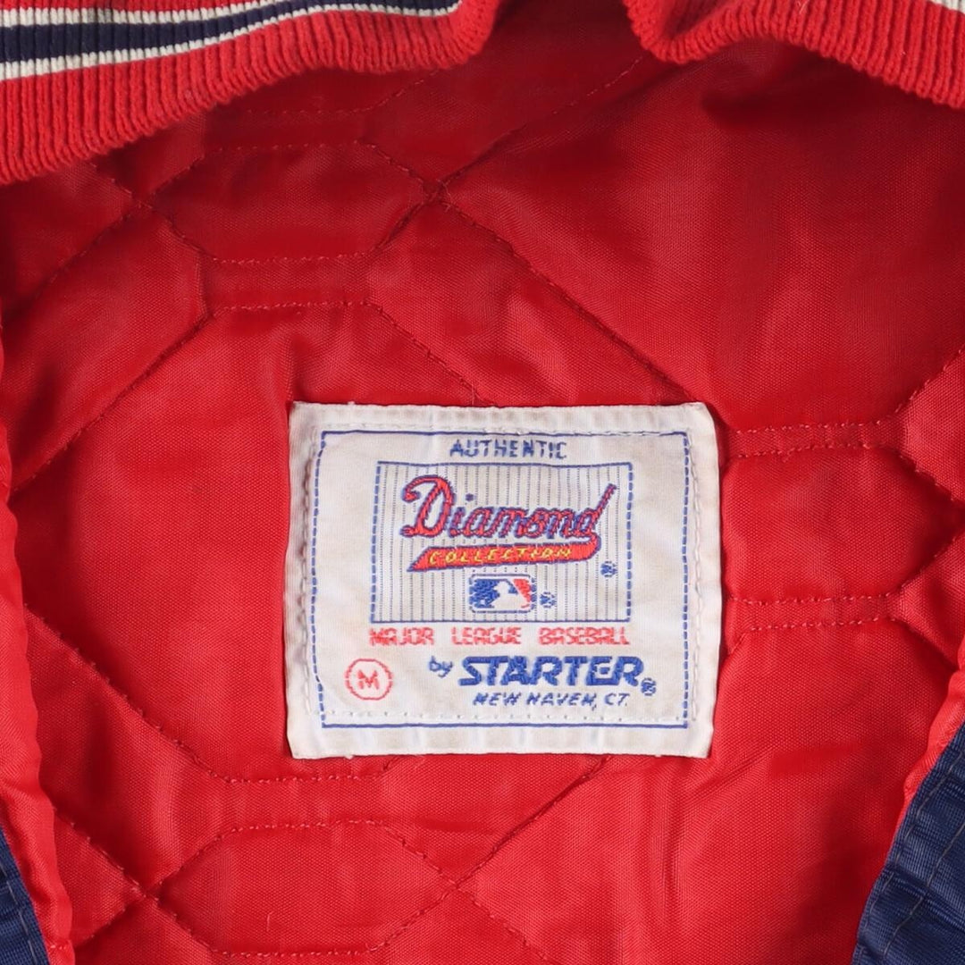 80'S Starter MLB Boston Red Sox Nylon Stadium Jacket Award Jacket Made in USA Men's L Vintage /evb001167