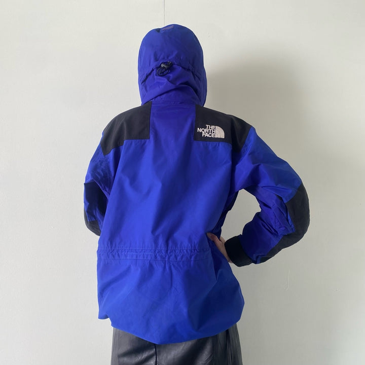 The North Face GORE-TEX Mountain Parka, Women's, Medium, Vintage Nylon blue type Vintage Second Hand