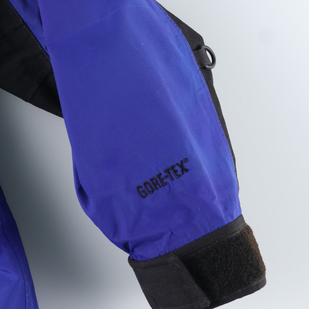 The North Face GORE-TEX Mountain Parka, Women's, Medium, Vintage Nylon blue type Vintage Second Hand