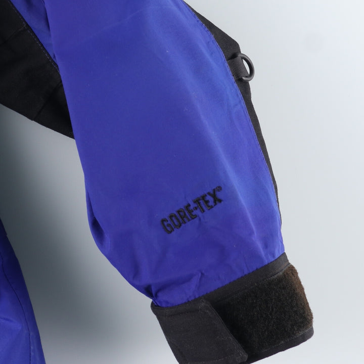 The North Face GORE-TEX Mountain Parka, Women's, Medium, Vintage Nylon blue type Vintage Second Hand