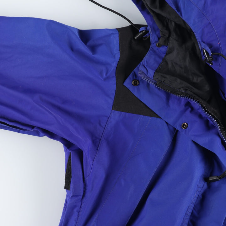 The North Face GORE-TEX Mountain Parka, Women's, Medium, Vintage Nylon blue type Vintage Second Hand