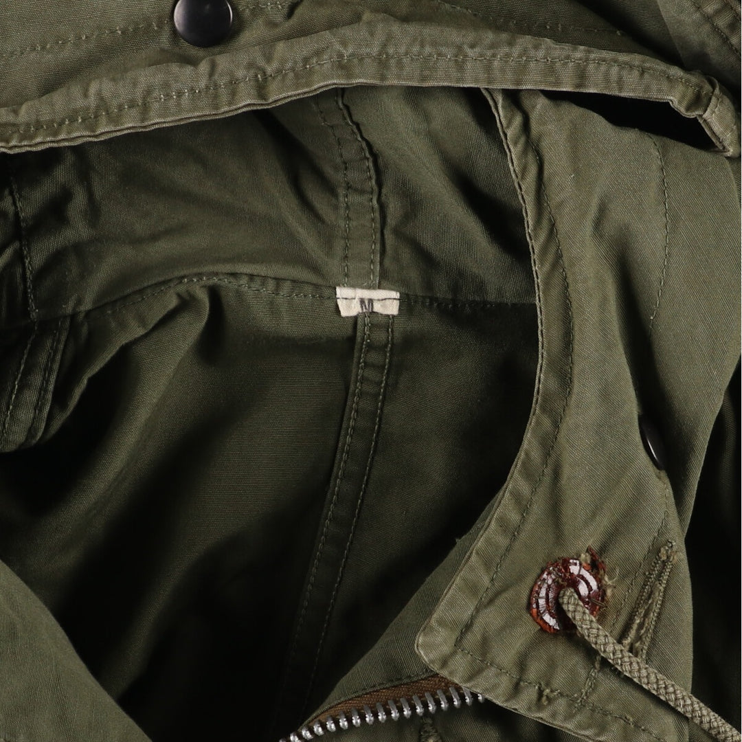 Atmospheric 1940'S US Army genuine M-47 remake military overcoat made in USA men's L vintage /evb002574