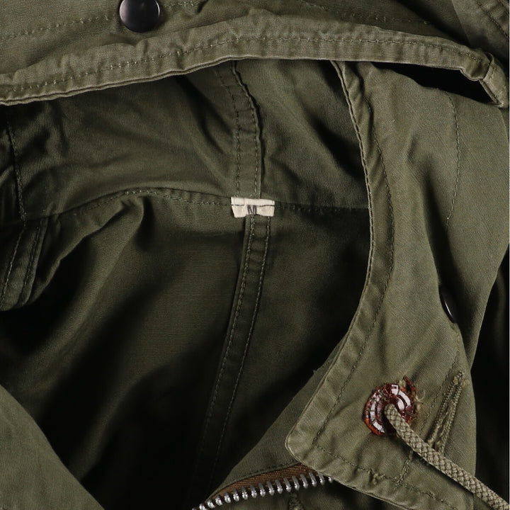 Atmospheric 1940'S US Army genuine M-47 remake military overcoat made in USA men's L vintage /evb002574