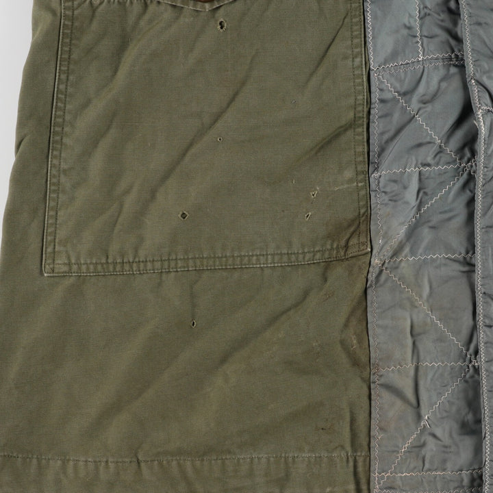 Atmospheric 1940'S US Army genuine M-47 remake military overcoat made in USA men's L vintage /evb002574