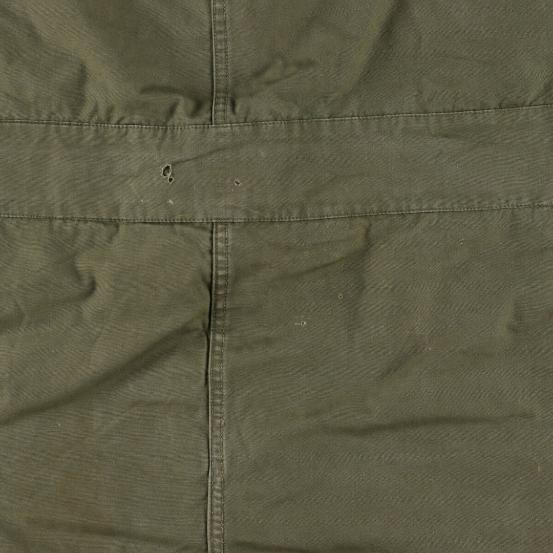 Atmospheric 1940'S US Army genuine M-47 remake military overcoat made in USA men's L vintage /evb002574