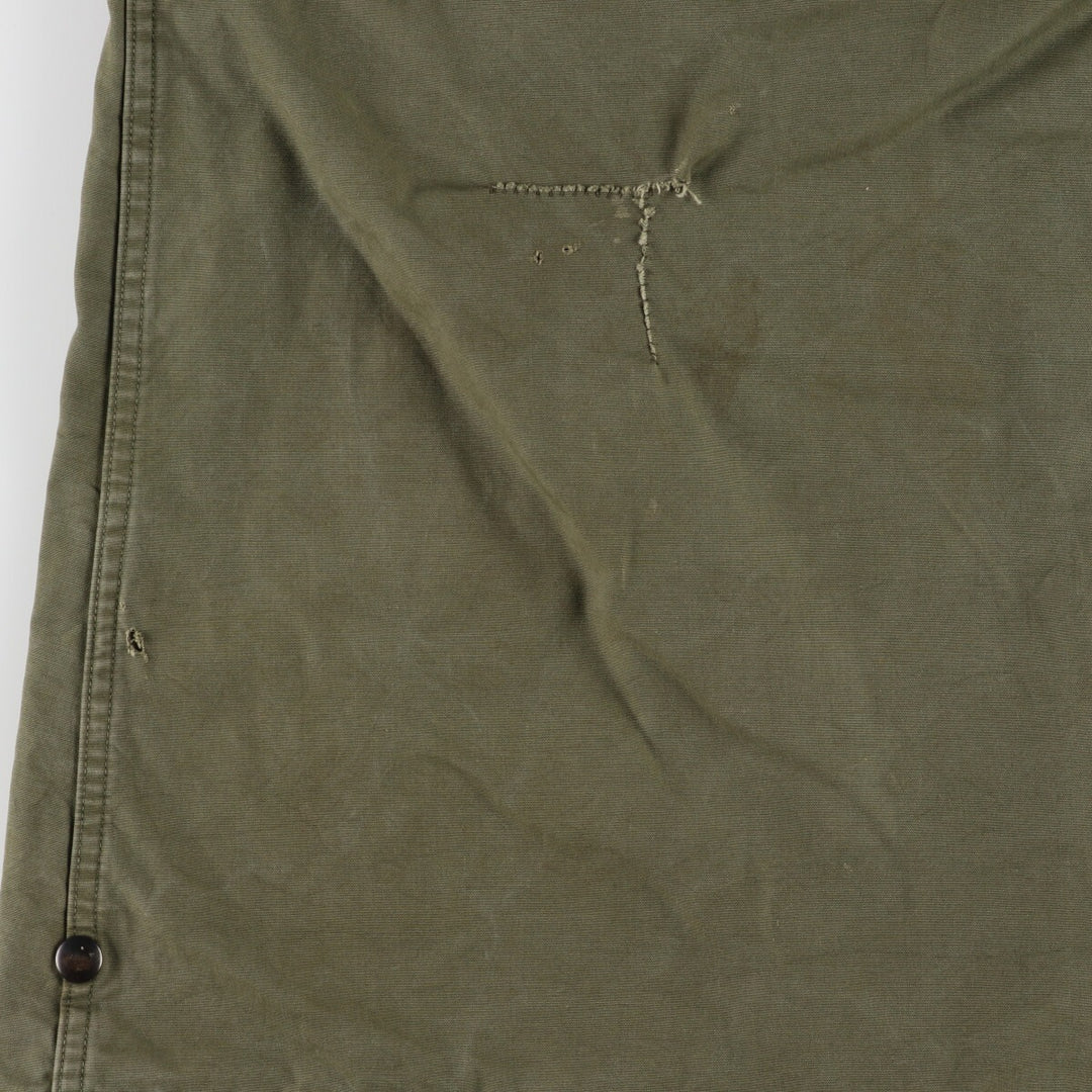 Atmospheric 1940'S US Army genuine M-47 remake military overcoat made in USA men's L vintage /evb002574