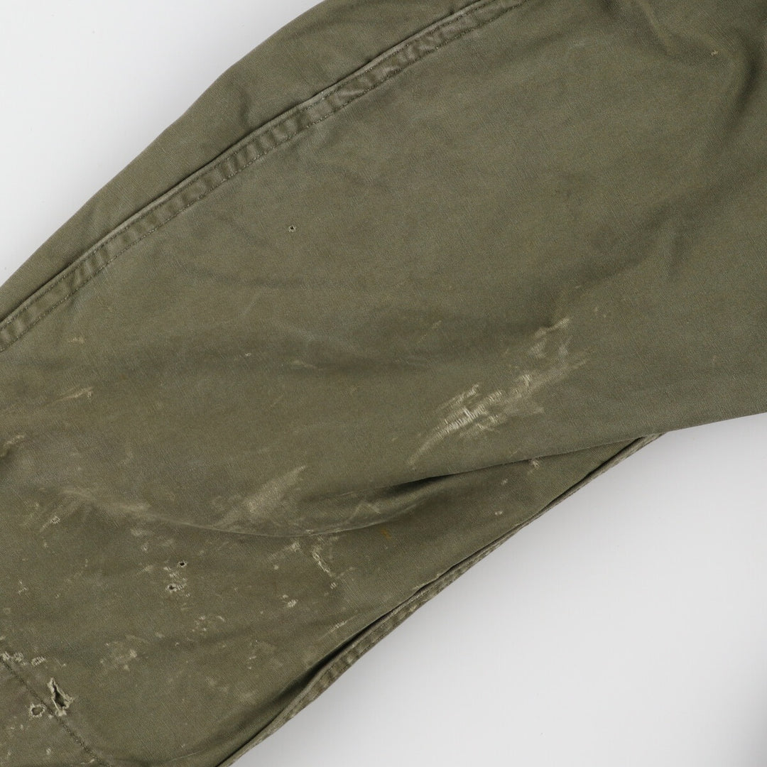 Atmospheric 1940'S US Army genuine M-47 remake military overcoat made in USA men's L vintage /evb002574