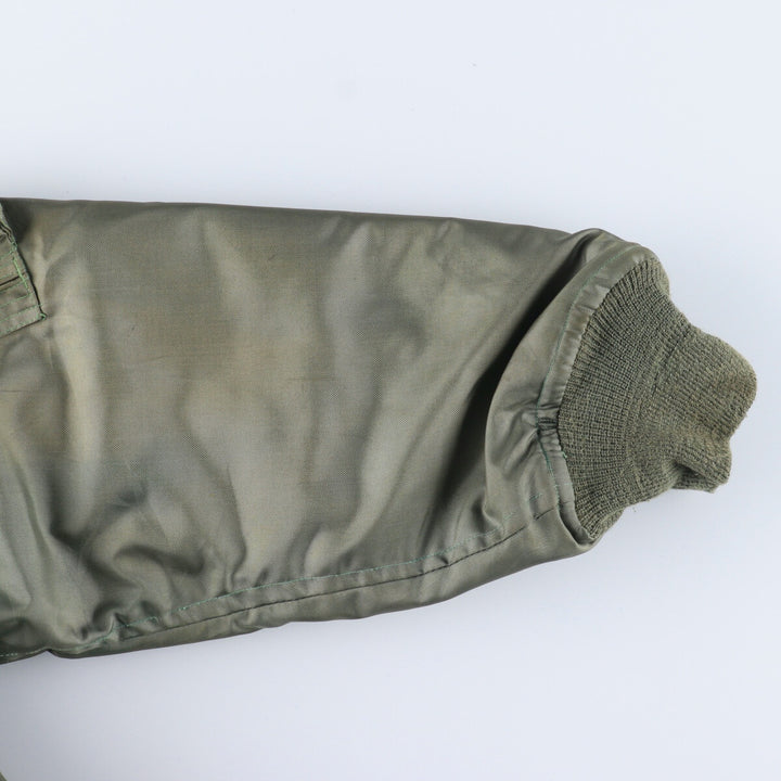 Delivered in 1987, genuine US military CWU-45 polyamide Khaki type sage green Vintage Second Hand