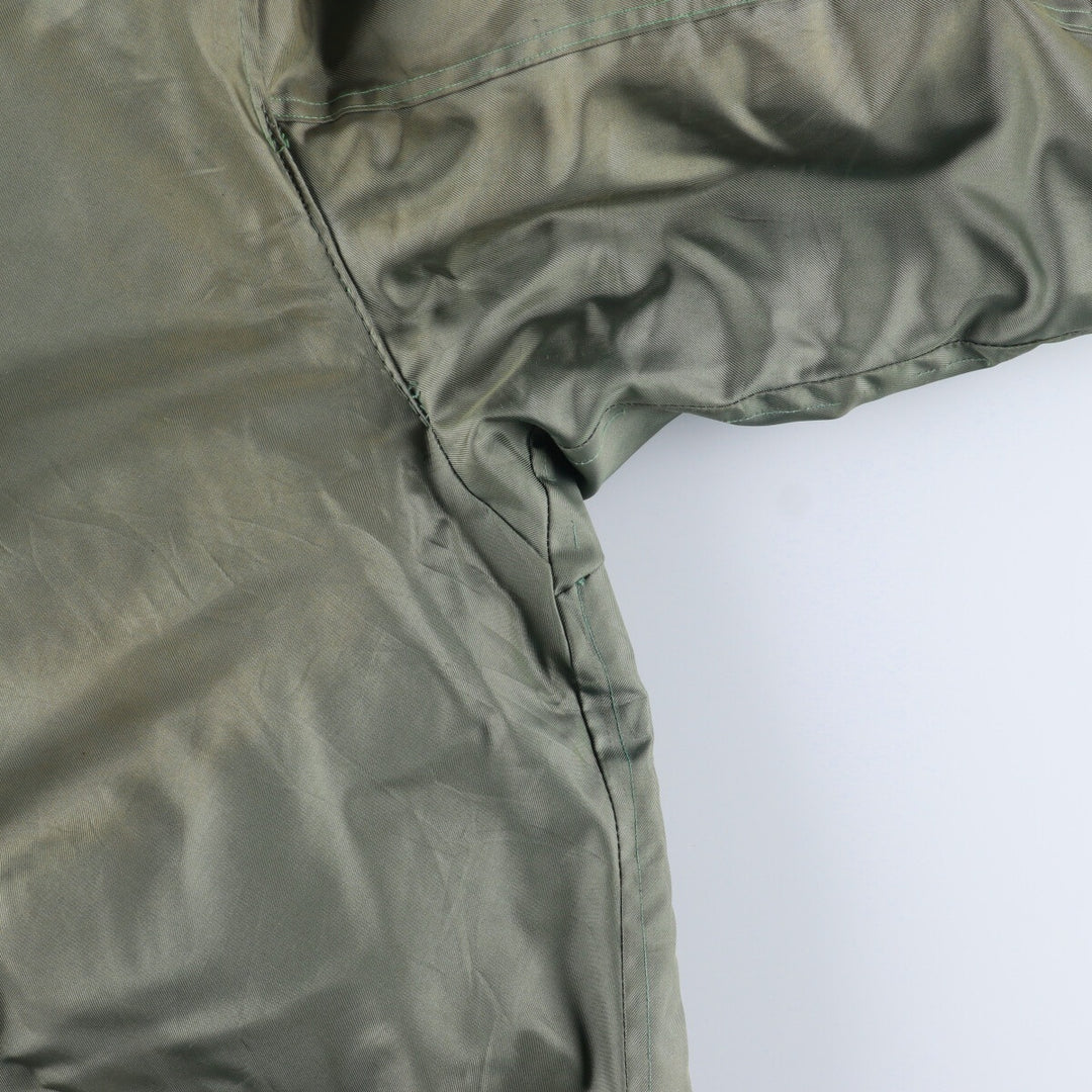 Delivered in 1987, genuine US military CWU-45 polyamide Khaki type sage green Vintage Second Hand
