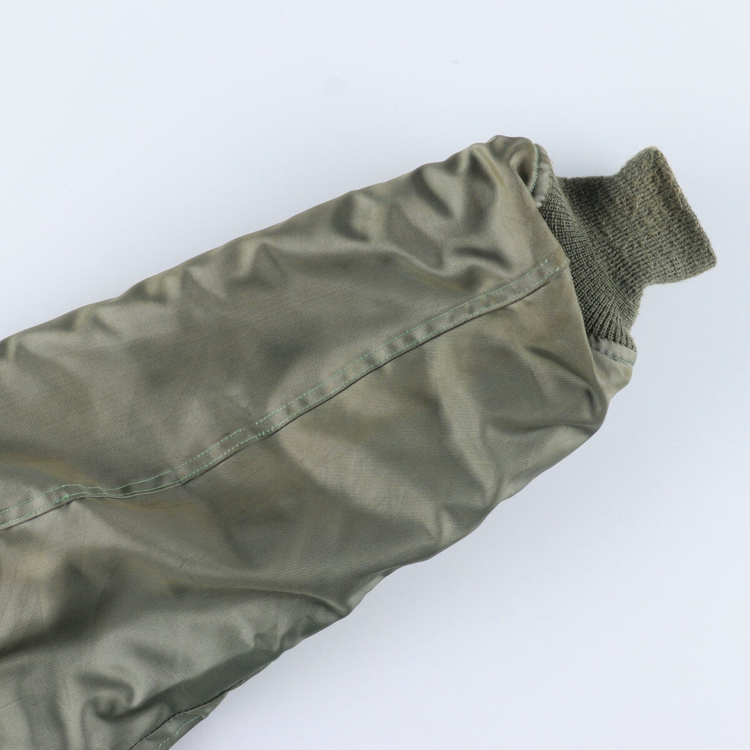 Delivered in 1987, genuine US military CWU-45 polyamide Khaki type sage green Vintage Second Hand
