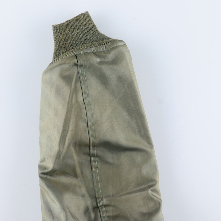 Delivered in 1987, genuine US military CWU-45 polyamide Khaki type sage green Vintage Second Hand