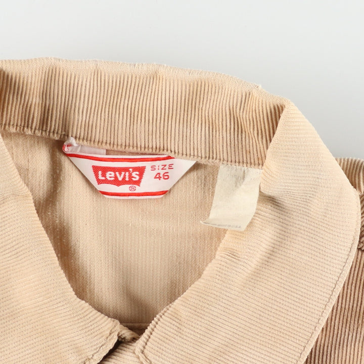 70's Levi's 70505 1523 Corduroy Jacket Made in USA Men's L Vintage /evb002693