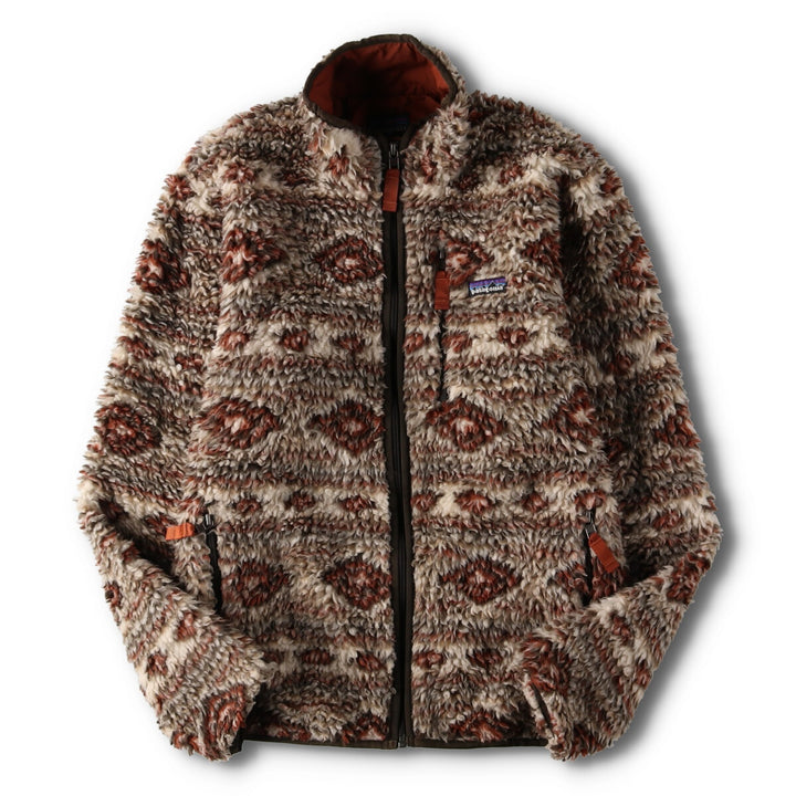 2012 Patagonia Classic Retro-X Cardigan 23060FA12 All-over Native Pattern Fleece Jacket Men's M /evb002725