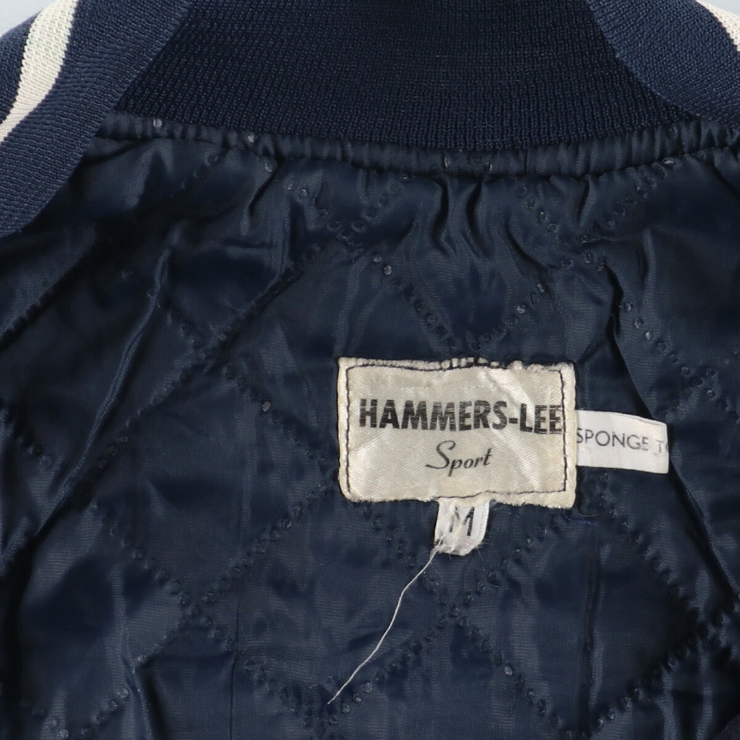 90'S HAMMERS-LEE Wool Leather Sleeve Stadium Jacket Award Jacket Varsity Jacket Men's M Vintage /evb002735