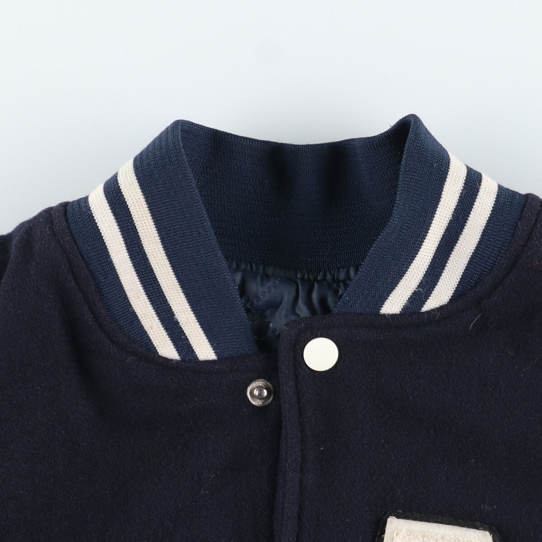 90'S HAMMERS-LEE Wool Leather Sleeve Stadium Jacket Award Jacket Varsity Jacket Men's M Vintage /evb002735