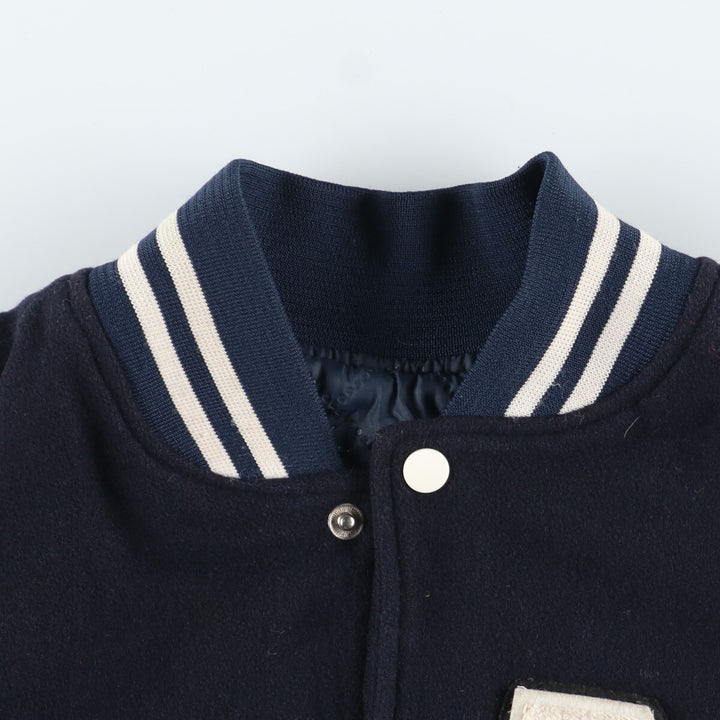 90'S HAMMERS-LEE Wool Leather Sleeve Stadium Jacket Award Jacket Varsity Jacket Men's M Vintage /evb002735