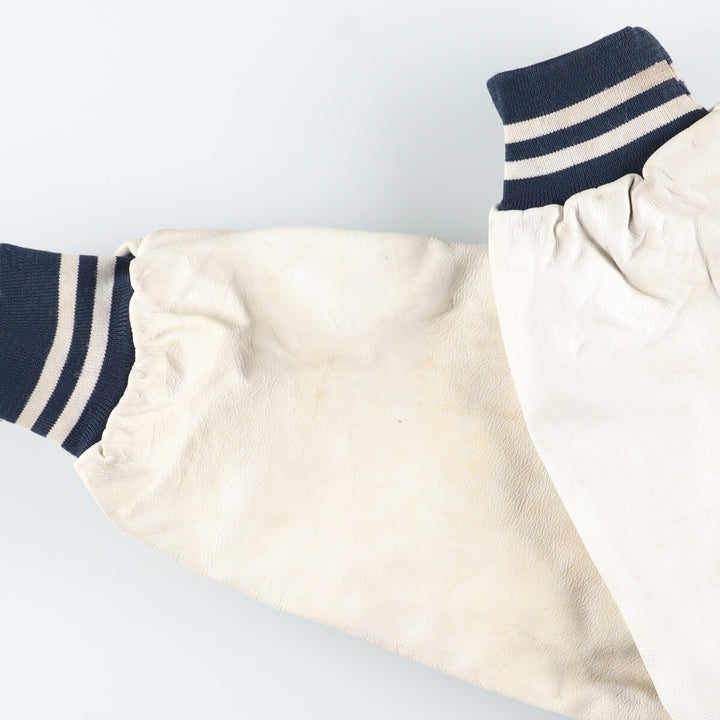 90'S HAMMERS-LEE Wool Leather Sleeve Stadium Jacket Award Jacket Varsity Jacket Men's M Vintage /evb002735