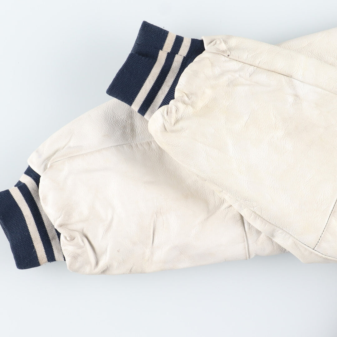 90'S HAMMERS-LEE Wool Leather Sleeve Stadium Jacket Award Jacket Varsity Jacket Men's M Vintage /evb002735