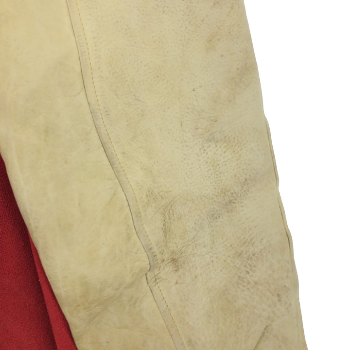 50's BUTWIN Collared Leather Sleeve Wool Stadium Jacket Award Jacket Varsity Jacket Men's XL Vintage /evb002738