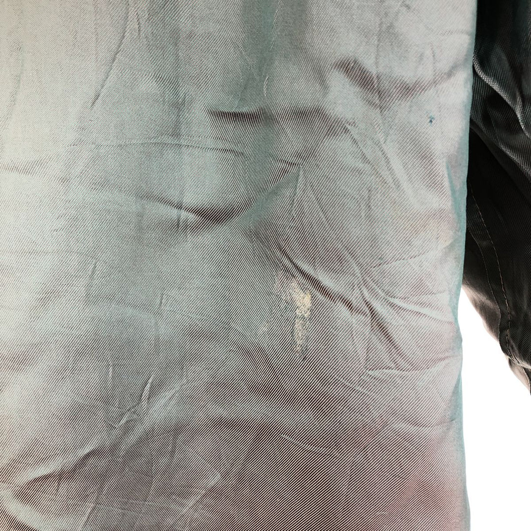 50's BUTWIN Collared Leather Sleeve Wool Stadium Jacket Award Jacket Varsity Jacket Men's XL Vintage /evb002738