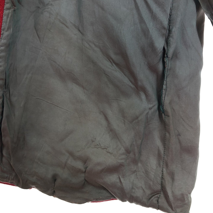 50's BUTWIN Collared Leather Sleeve Wool Stadium Jacket Award Jacket Varsity Jacket Men's XL Vintage /evb002738