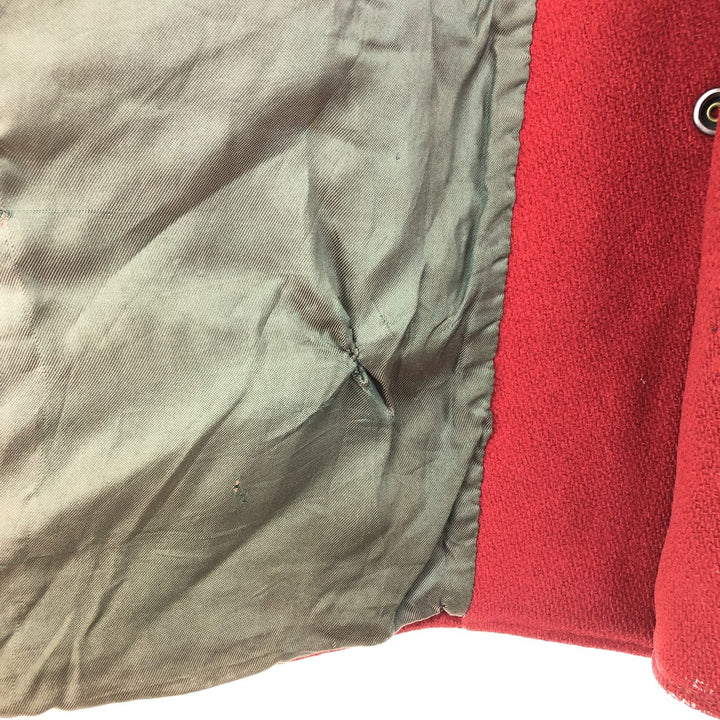 50's BUTWIN Collared Leather Sleeve Wool Stadium Jacket Award Jacket Varsity Jacket Men's XL Vintage /evb002738