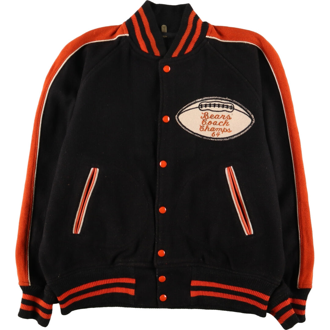 60'S Hatchers Wool Stadium Jacket Award Jacket Varsity Jacket Men's L Vintage /evb002739