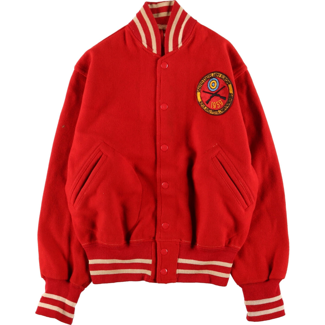 50's COANE PHILA-PA Wool Stadium Jacket Award Jacket Varsity Jacket Men's S Vintage /evb002769