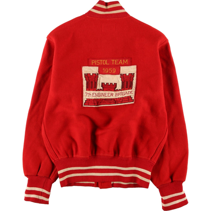 50's COANE PHILA-PA Wool Stadium Jacket Award Jacket Varsity Jacket Men's S Vintage /evb002769