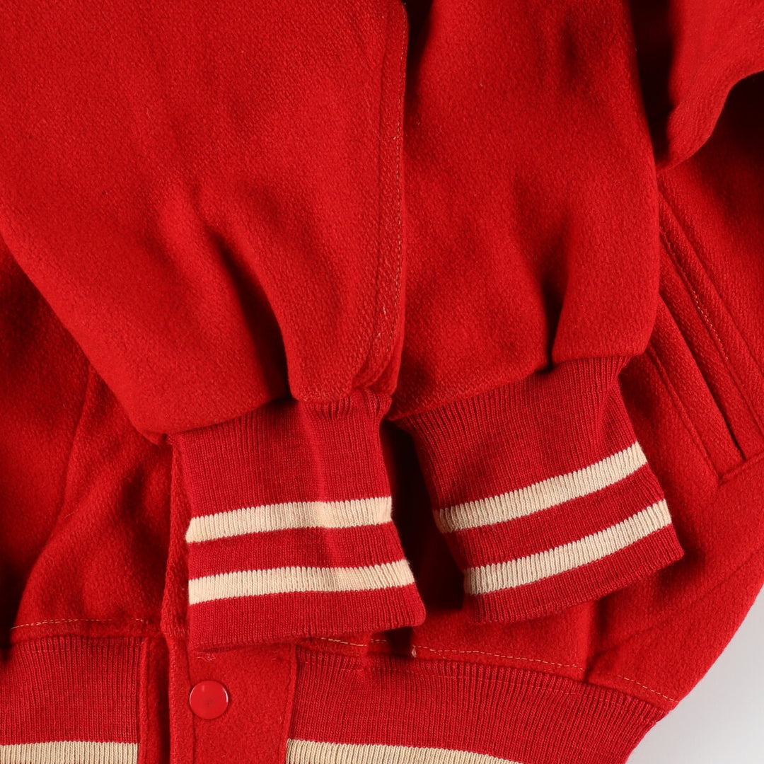 50's COANE PHILA-PA Wool Stadium Jacket Award Jacket Varsity Jacket Men's S Vintage /evb002769