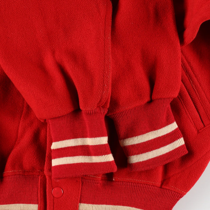 50's COANE PHILA-PA Wool Stadium Jacket Award Jacket Varsity Jacket Men's S Vintage /evb002769