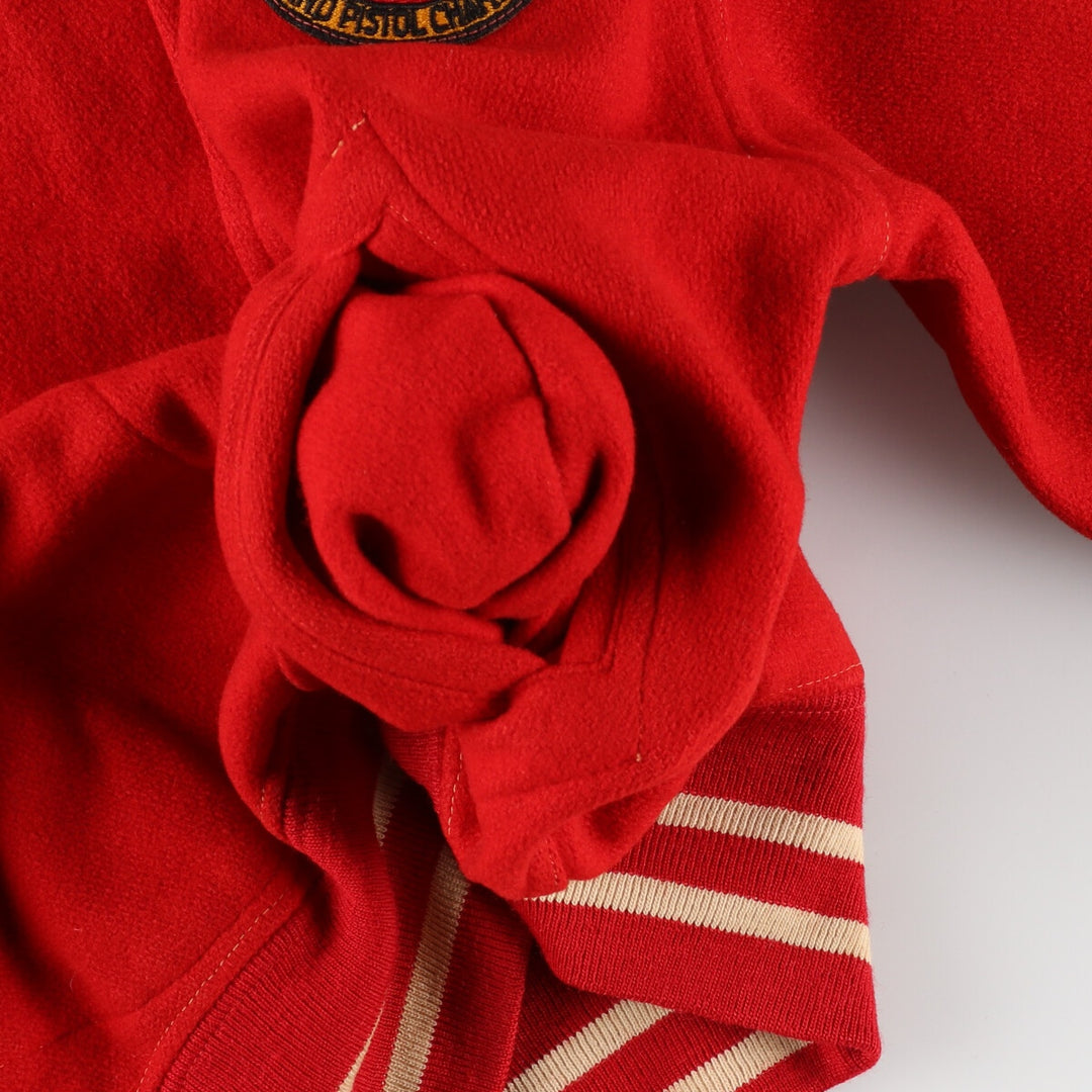 50's COANE PHILA-PA Wool Stadium Jacket Award Jacket Varsity Jacket Men's S Vintage /evb002769