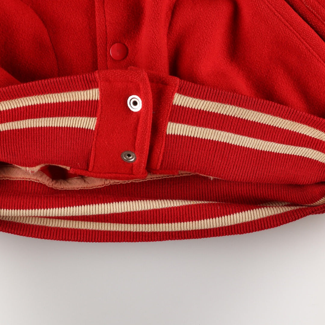 50's COANE PHILA-PA Wool Stadium Jacket Award Jacket Varsity Jacket Men's S Vintage /evb002769