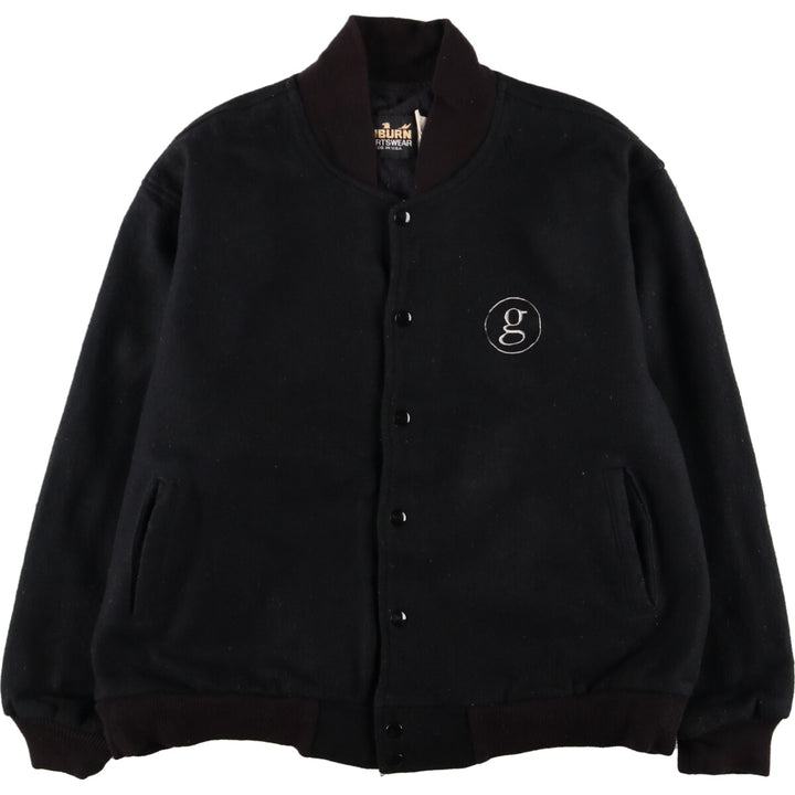 90'S AUBURN SPORTSWEAR Wool Stadium Jacket Award Jacket Varsity Jacket Made in USA Men's XL Vintage /evb002830