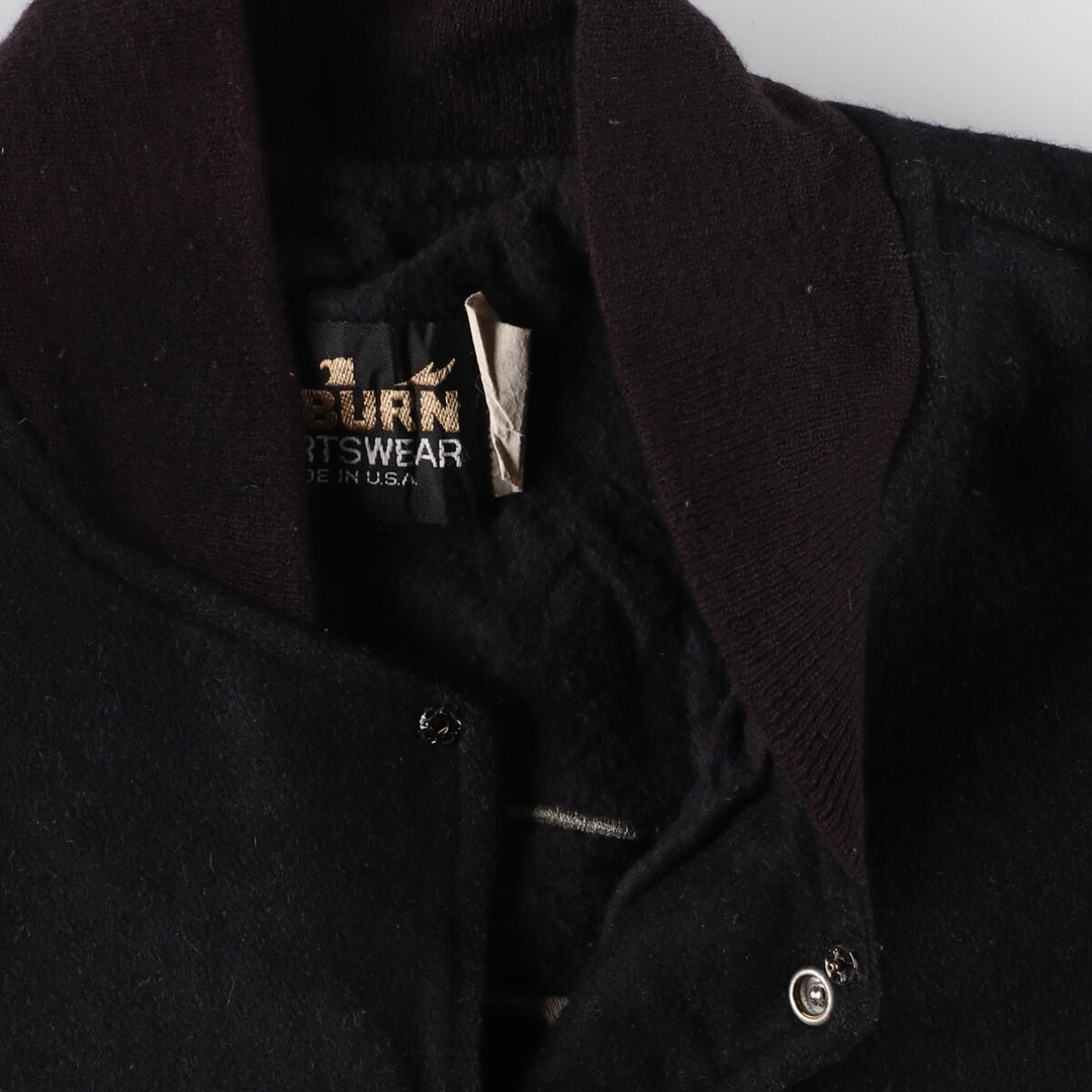 90'S AUBURN SPORTSWEAR Wool Stadium Jacket Award Jacket Varsity Jacket Made in USA Men's XL Vintage /evb002830
