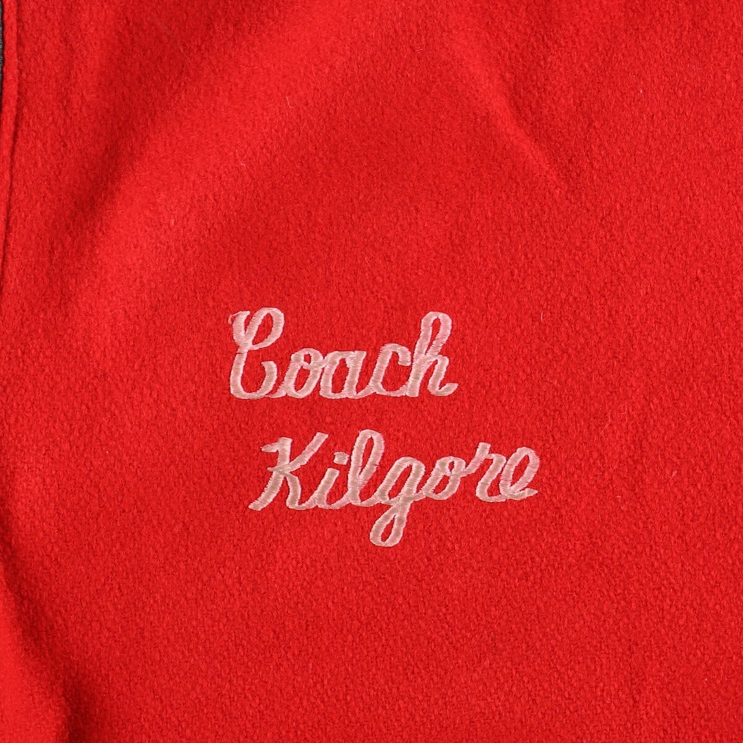 70'S Whiting Sleeve Leather Wool Varsity Jacket Award Jacket Varsity Jacket Men's XL Vintage /evb002857