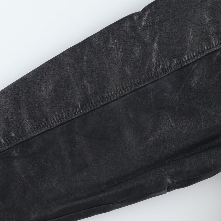 QUAKER STATE Leather Sleeve Wool Stadium Jacket Award Jacket Varsity Jacket Men's XXL Vintage /evb002858