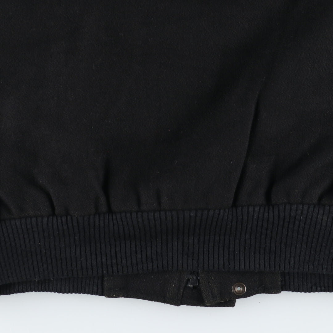 90'S CANADA SPORTSWEAR Leather Sleeve Wool Stadium Jacket Award Jacket Varsity Jacket Made in Canada Men's XL /evb002862