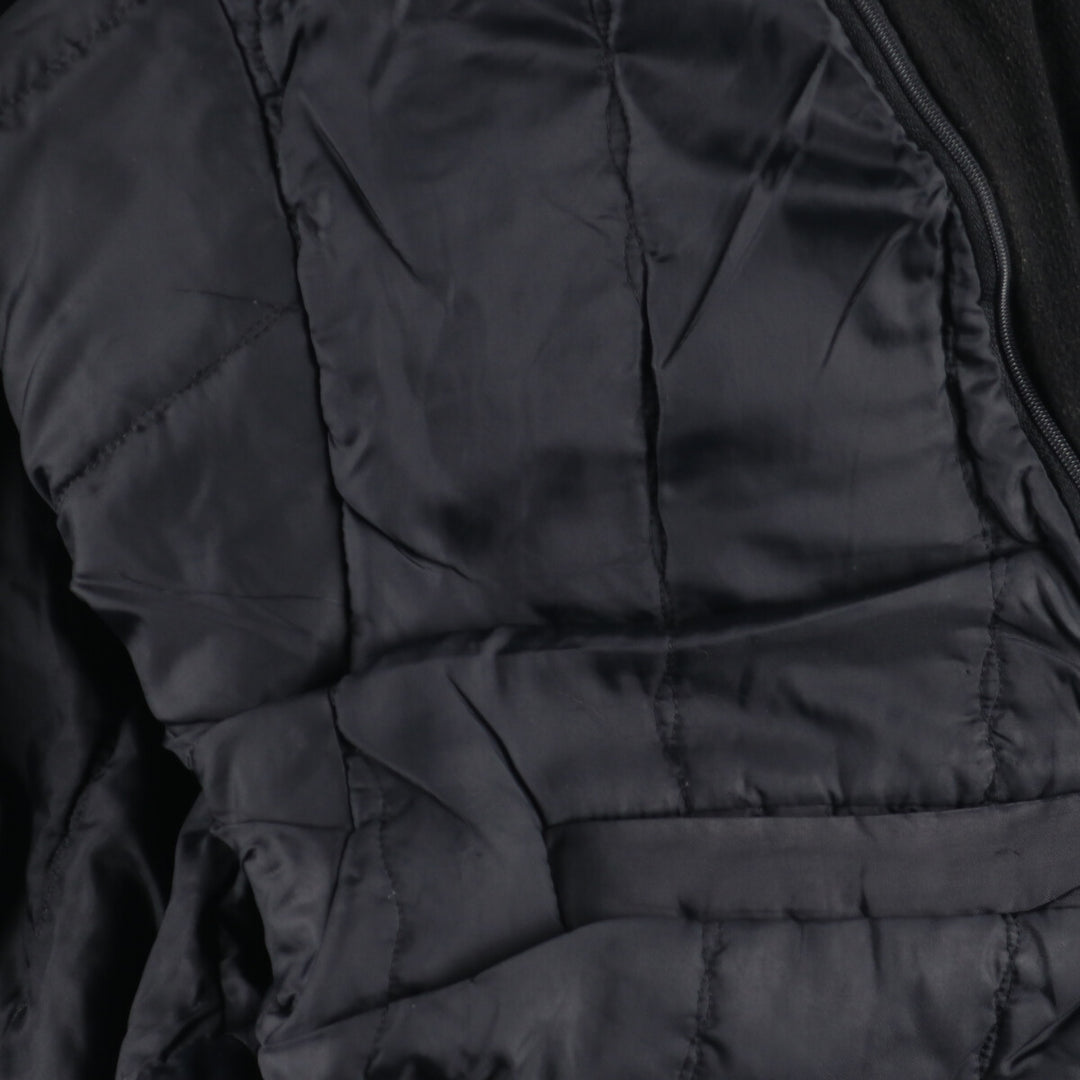 90'S CANADA SPORTSWEAR Leather Sleeve Wool Stadium Jacket Award Jacket Varsity Jacket Made in Canada Men's XL /evb002862