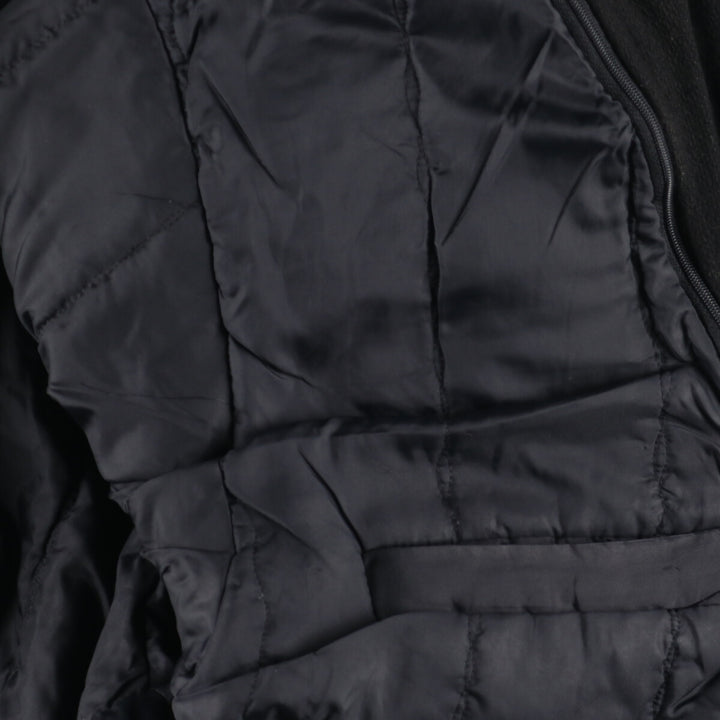 90'S CANADA SPORTSWEAR Leather Sleeve Wool Stadium Jacket Award Jacket Varsity Jacket Made in Canada Men's XL /evb002862