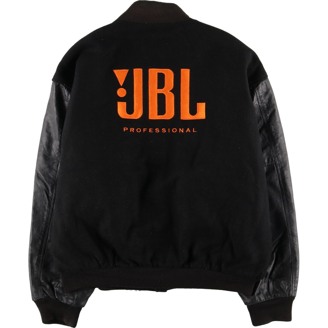 PARC AVENUE JBL Wool Leather Sleeve Stadium Jacket Award Jacket Varsity Jacket Men's L size /evb002863