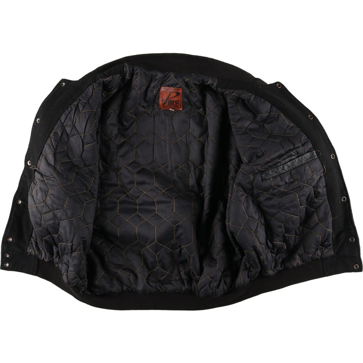 PARC AVENUE JBL Wool Leather Sleeve Stadium Jacket Award Jacket Varsity Jacket Men's L size /evb002863