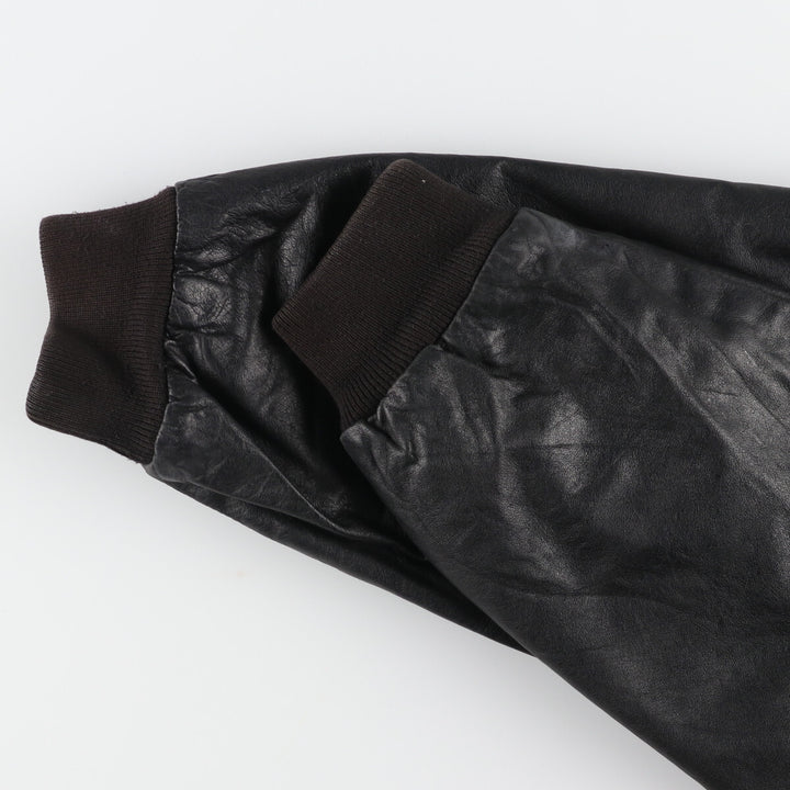 PARC AVENUE JBL Wool Leather Sleeve Stadium Jacket Award Jacket Varsity Jacket Men's L size /evb002863