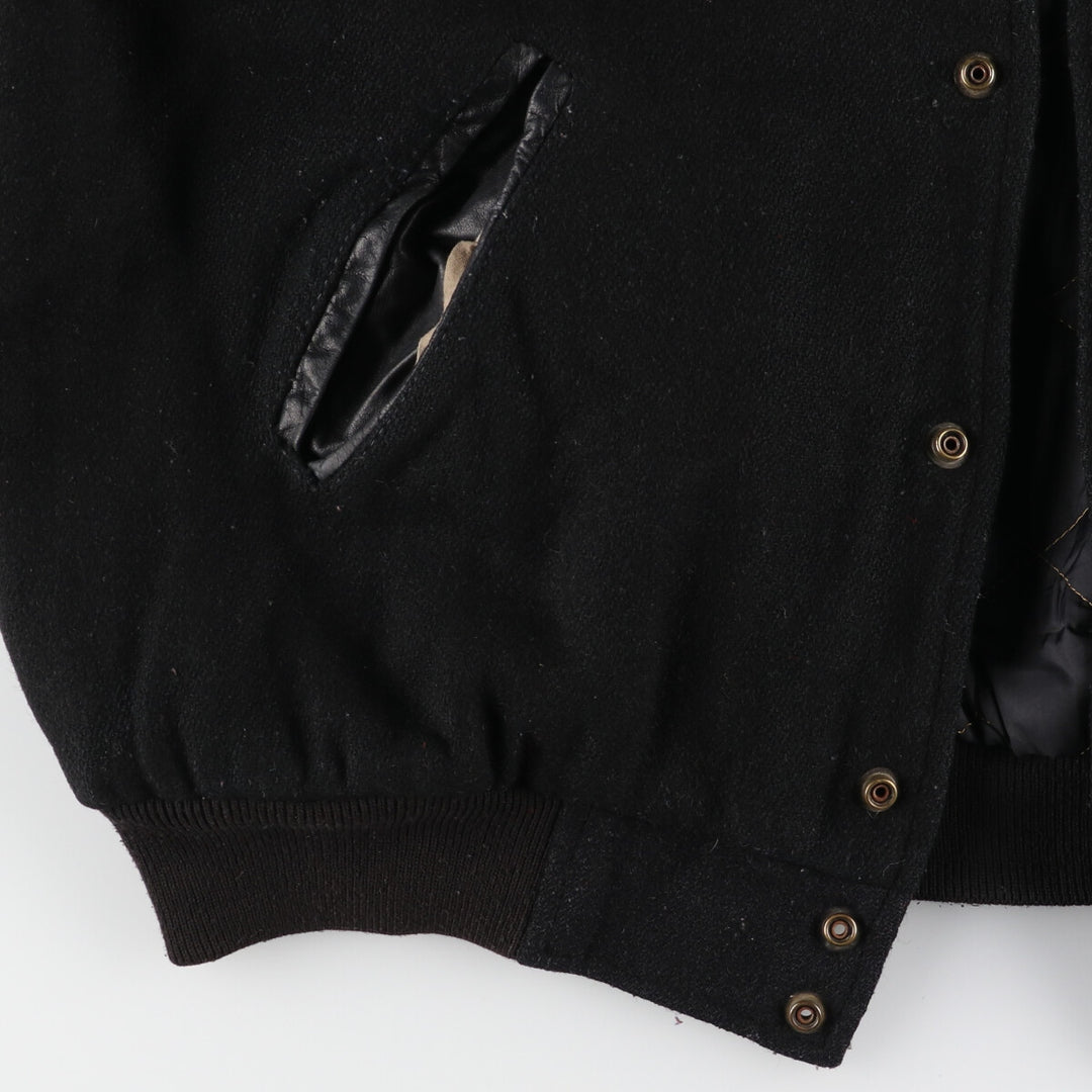 PARC AVENUE JBL Wool Leather Sleeve Stadium Jacket Award Jacket Varsity Jacket Men's L size /evb002863